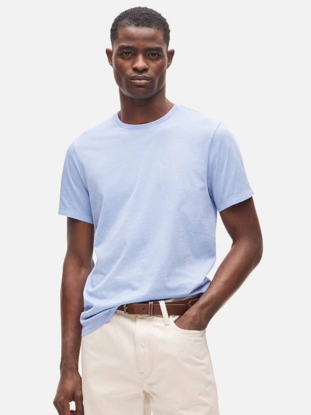 J crew periwinkle shell Broken-in T-shirt
